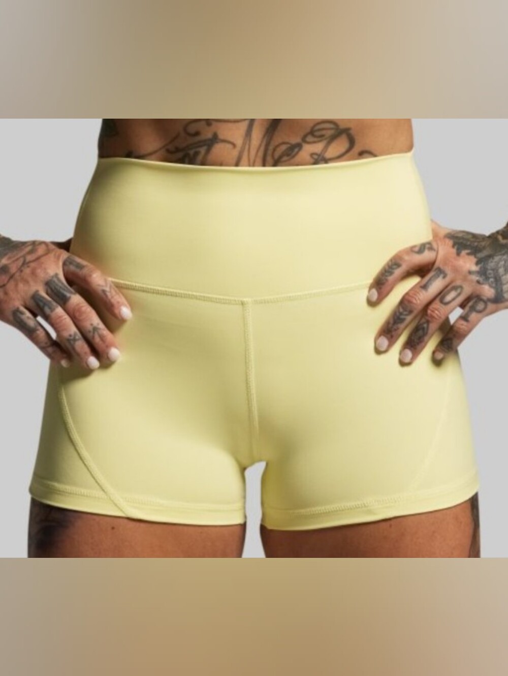 NWT Born Primitive yellow shorts, XL